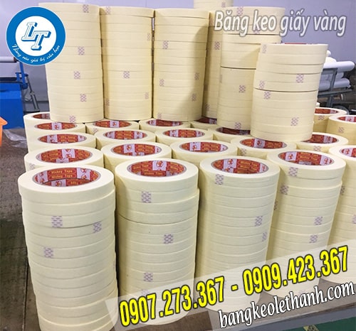 Băng keo giấy vàng giá rẻ