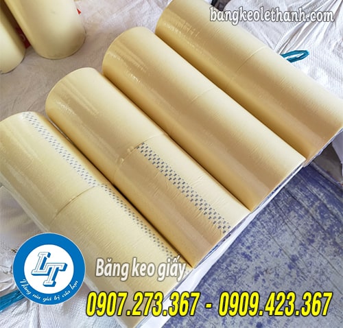 Băng keo giấy vàng 14f