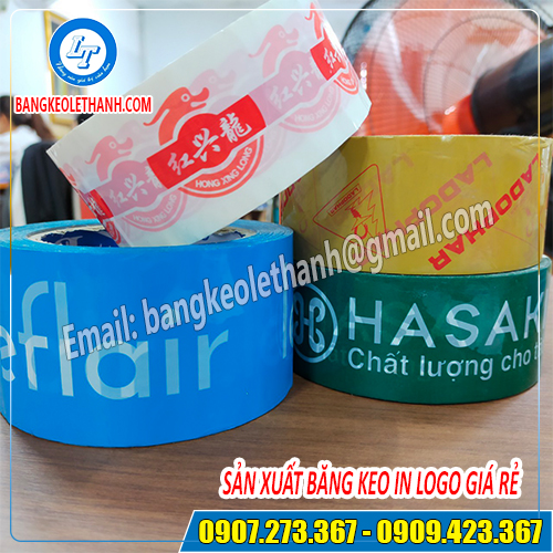 Băng keo in logo giá rẻ