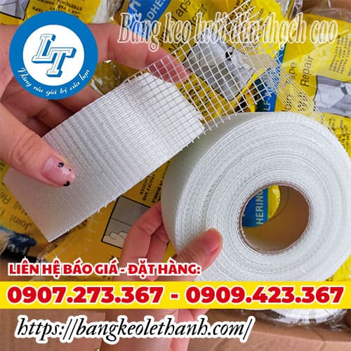 Băng keo lưới dán thạch cao đủ kích cỡ giá rẻ
