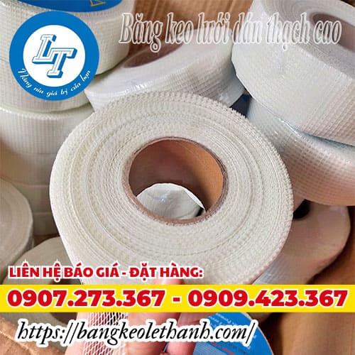 Băng keo lưới dán thạch cao đủ kích cỡ giá rẻ