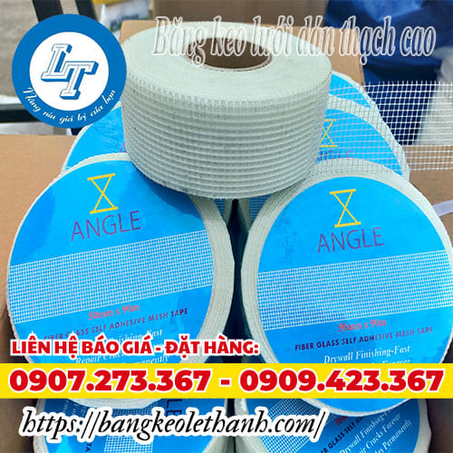 Băng keo lưới dán thạch cao đủ kích cỡ giá rẻ