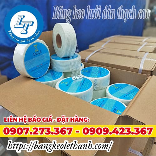 Băng keo lưới dán thạch cao đủ kích cỡ giá rẻ