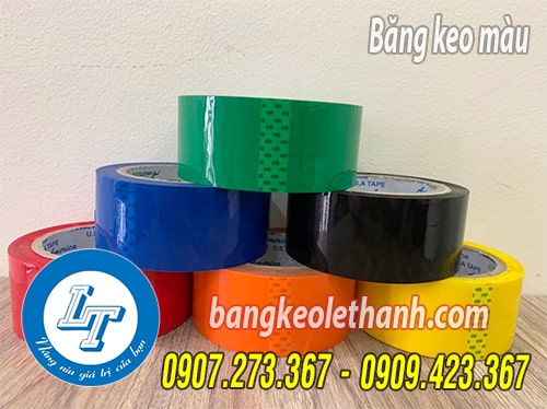 Băng keo màu đủ kích thước