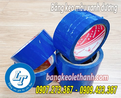 Băng keo màu xanh dương