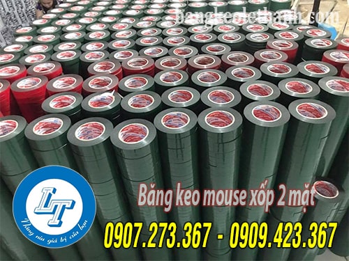Băng keo mouse xốp 2 mặt