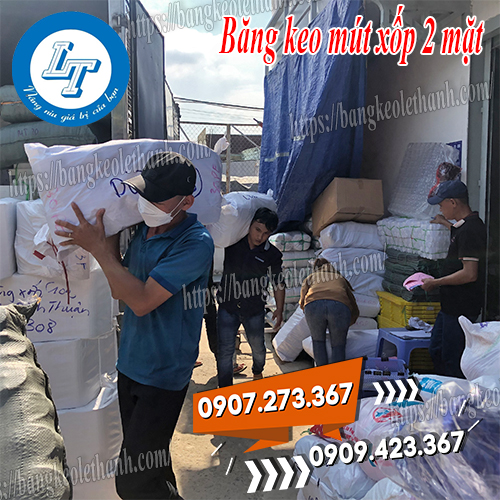 Băng keo mút xốp 2 mặt