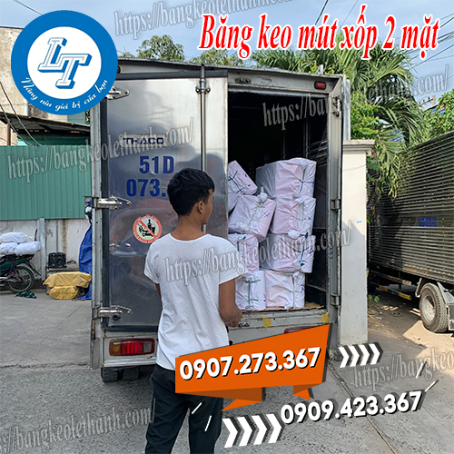 Băng keo mút xốp 2 mặt