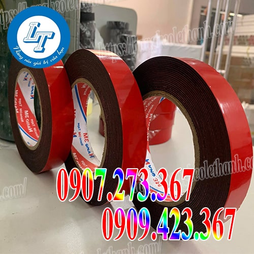 Băng keo mút xốp 2 mặt