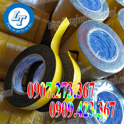 Băng keo mút xốp 2 mặt