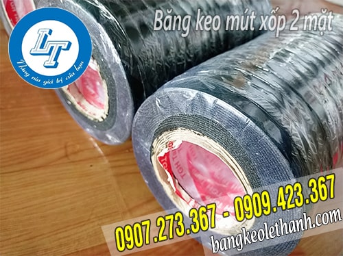 Băng keo mút xốp hai mặt đen giá rẻ