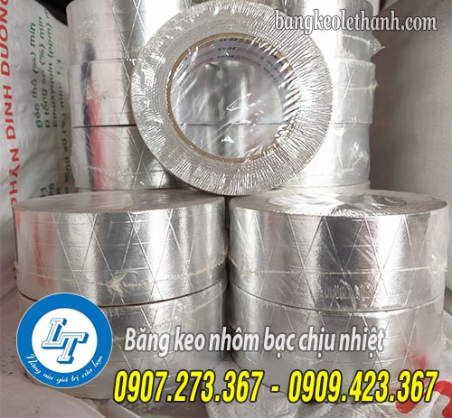 Băng keo nhôm chịu nhiệt có vân