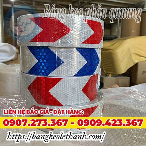 Băng keo phản quang đủ màu giá rẻ chất lượng