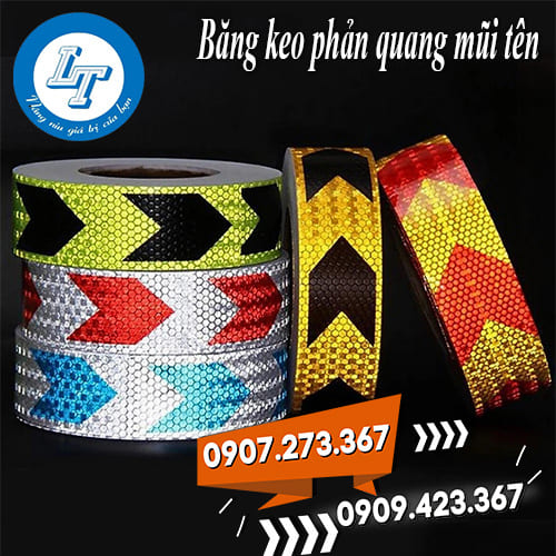 Băng keo phản quang mũi tên giá sỉ bán rẻ