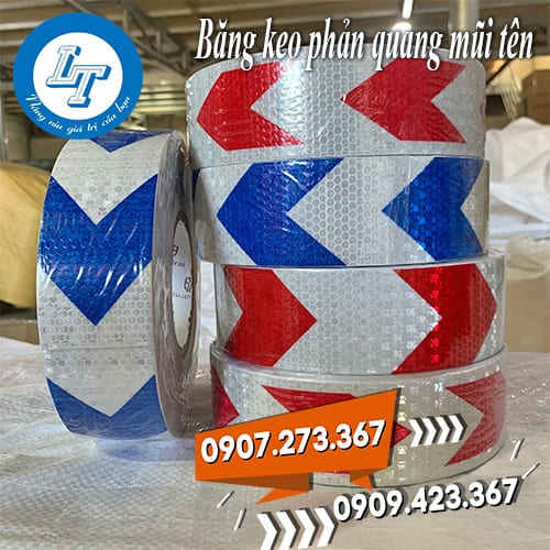 Băng keo phản quang mũi tên giá sỉ bán rẻ