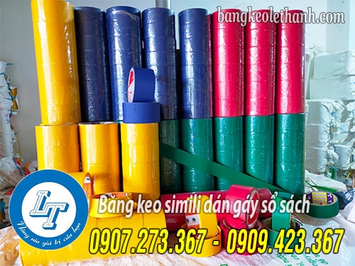 Băng keo simili 4f8 đủ màu sắc
