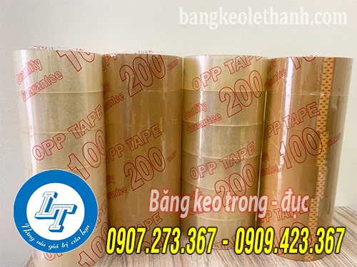 Băng keo trong đục