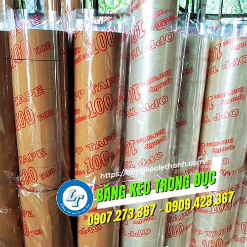 Băng keo trong đục