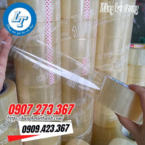 Băng keo trong giá rẻ nhất TPHCM