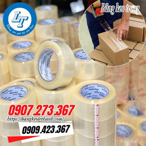 Băng keo trong giá rẻ nhất TPHCM