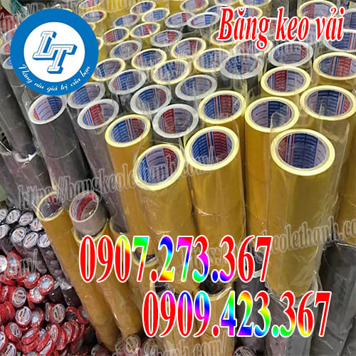 Băng keo vải đủ màu giá rẻ chất lượng