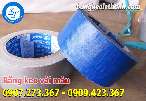 Băng keo vải màu