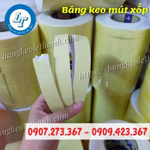 Băng keo xốp 2 mặt cấy 10 cuộn