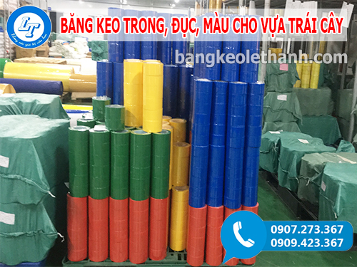 Bỏ sỉ băng keo màu cho vựa trái cây