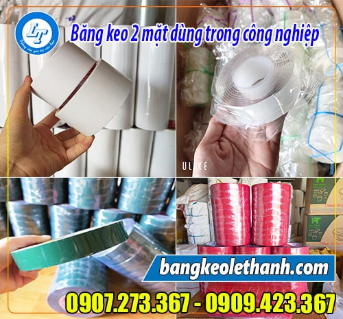 Các loại băng keo 2 mặt