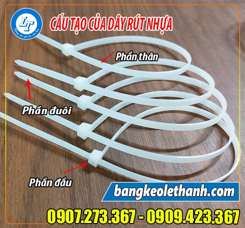 Cấu tạo của dây rút nhựa