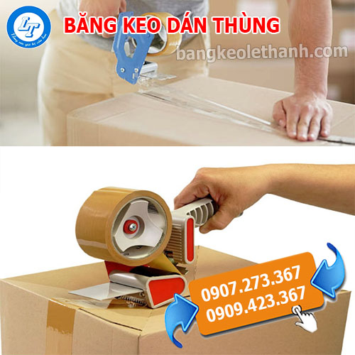 Ứng dụng của băng keo dán thùng