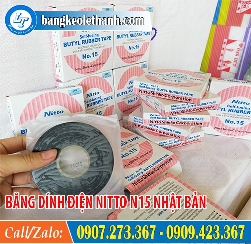 Công ty Lê Thanh nhà cung cấp băng dính điện nitto n15 giá rẻ