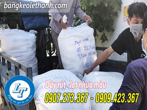 Cung cấp dây lạt nhựa màu giá rẻ