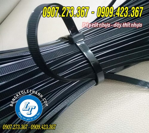 Cung cấp dây rút nhựa màu đen giá sỉ