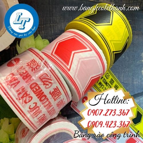 Cuộn băng rào công trình