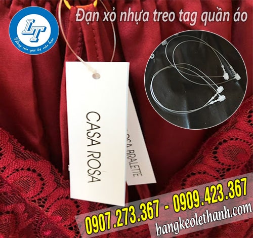 Đạn xỏ treo tag quần áo