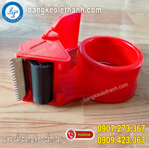 Dao cắt băng keo cầm tay bằng nhựa 5cm Dao cắt bang keo cầm tay bằng nhựa