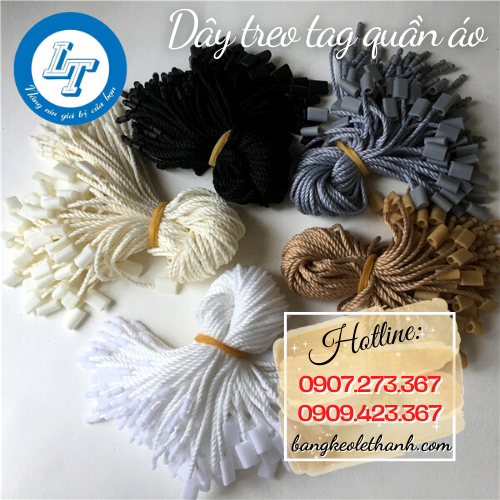 Dây chỉ treo tag quần áo