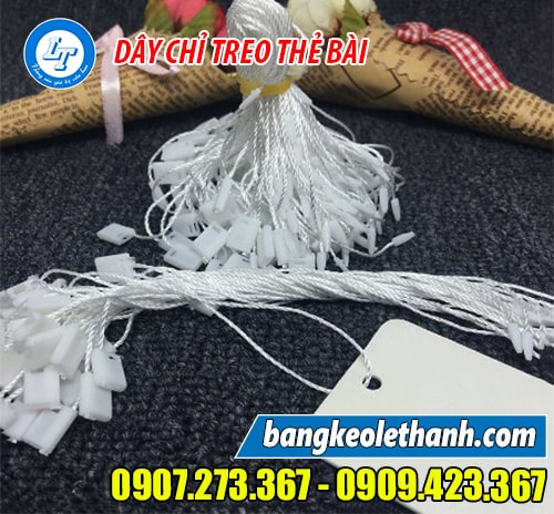 Dây chỉ treo thẻ bài