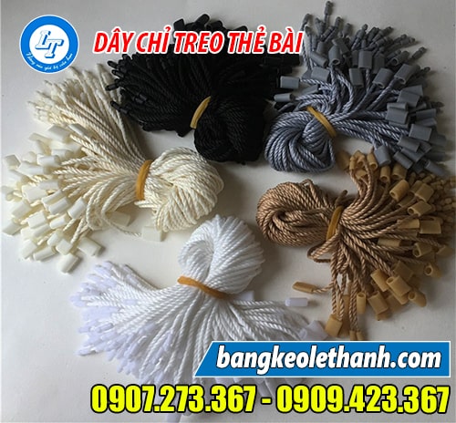 Dây chỉ treo thẻ bài giá sỉ