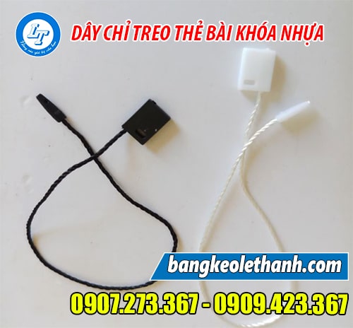 Dây chỉ treo thẻ bài khóa nhựa