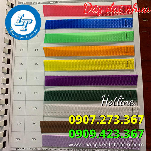 Dây đai nhựa đan giỏ