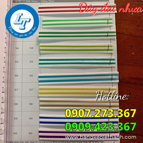 Dây đai nhựa đan giỏ