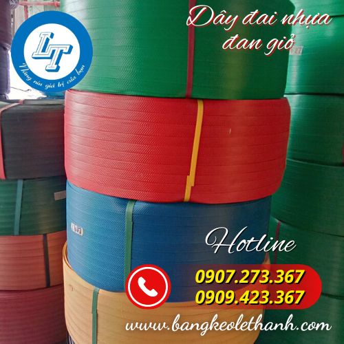 Dây đai nhựa đan giỏ