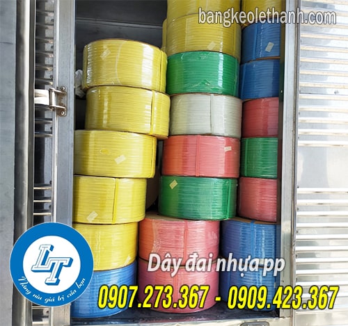Dây đai nhựa pp nhiều màu giá rẻ