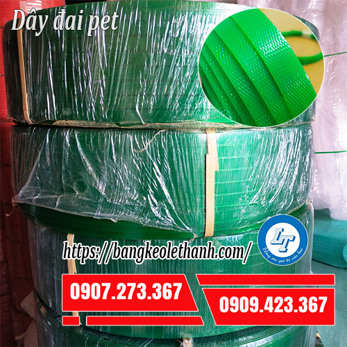 Dây đai pet caro ràng hàng