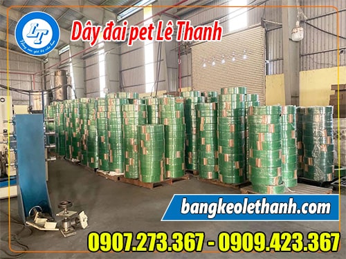 Dây đai pet Lê Thanh chất lượng