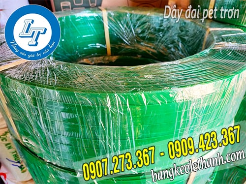 Dây đai pet trơn Dây đai pet trơn