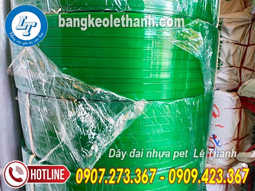 Dây đai pet xanh Dây đai pet xanh