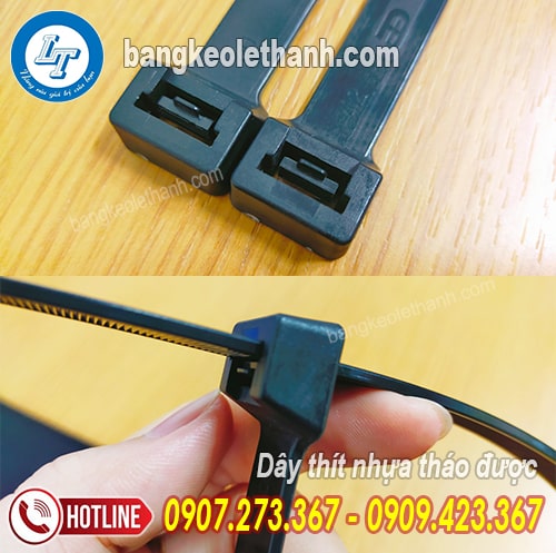 Dây rút được thiết kế với nút tháo mở được Dây rút được thiết kế với nút tháo mở được